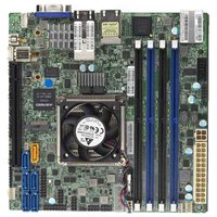 X10SDV-4C-TLN2F X10SDV-4C+-TP4F X10SDV-4C+-TLN4F Motherboard Mini-ITX untuk Supermicro