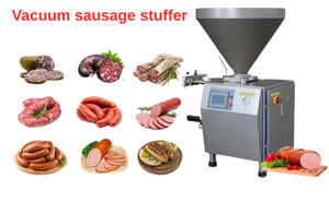 เครื่องอัดไส้กรอกกิโลกรัม/ชั่วโมง100อัตโนมัติเครื่องอัดไส้กรอกสแตนเลส380V สำหรับ <span class=keywords><strong>kielbasa</strong></span> โปแลนด์และการผลิตไส้กรอก - Product Image 2