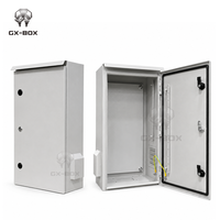 Gabinete Eléctrico con Ventilación Personalizada, de Aluminio Galvanizado, para Montaje en Pared Exterior, Caja de Panel de Control Industrial