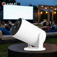 JUNUO Hot HY300 Smart Portable Projecteur HY300 Pro Plus Proyector Android 11 Video Proyector HY300 Pro + Mini Video Projectors