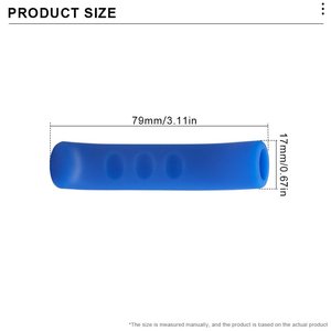 Capa Protetora de Silicone RIDERACE para Manete de Freio, Protetor de Guidão Antiderrapante para Bicicleta <span class=keywords><strong>MTB</strong></span>, Acessórios de Ciclismo - Product Image 6