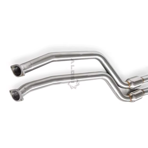 Tuyau intermédiaire en acier inoxydable haute performance Cuski pour <span class=keywords><strong>BMW</strong></span> <span class=keywords><strong>125i</strong></span> 128i <span class=keywords><strong>E82</strong></span> 3.0T 2008-2012, mise à niveau du résonateur - Product Image 3