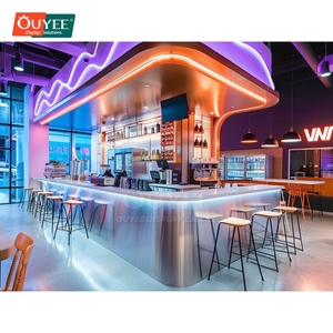 Diseño y fabricación <span class=keywords><strong>de</strong></span> mobiliario comercial para cafeterías especializadas, sistema <span class=keywords><strong>de</strong></span> accesorios para cafeterías, puerta corrediza, mobiliario para minoristas - Product Image 4