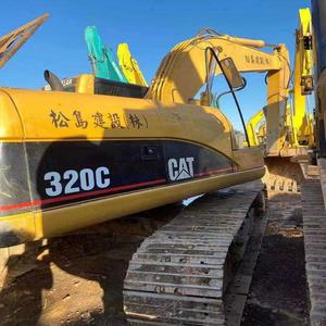 Machine japonaise d'occasion Cat320C Machine d'excavatrice lourde de 20 tonnes à vendre avec de faibles heures de travail EPA/CE Livraison rapide - Product Image 2