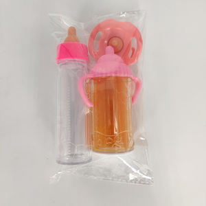 EN STOCK, accesorios para <span class=keywords><strong>muñecas</strong></span> Reborn de 18 pulgadas, juego de chupete y botella de leche mágica, juguetes para niños, botella de jugo - Product Image 5