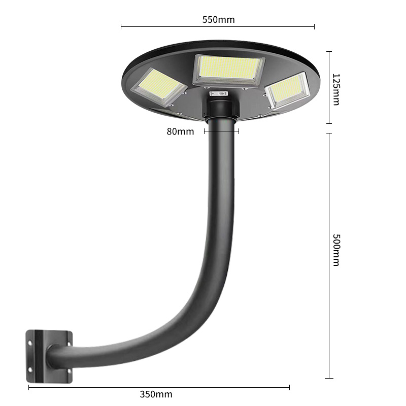 Curved arm