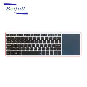 Nhôm Bàn phím không dây với <span class=keywords><strong>touchpad</strong></span> cho WINS IOS Android thông minh TV Tablet PC - Product Image 4
