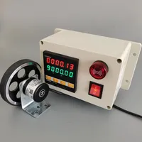Compteur numérique automatique 12V/24V/220V SCN-P62 avec roue de mesure pour équipement de test de longueur