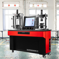 Machine d'essai de résistance à la flexion et à la compression du mortier de ciment avec affichage numérique, combinant compression et flexion, conforme aux normes ISO 679 et EN 196-1