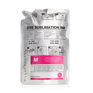 爱普生Surecolor F6000 F6070 F6200 F6270 F7000 F7070打印机数字印刷用Xcellent 1000毫升/袋T7411-T7414升华墨水 - Product Image 4