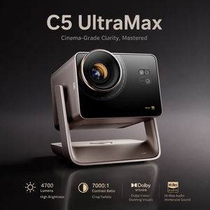Proyector Láser Tricolor 4K Leo Hisense C5 Ultra Max de 4700 Lúmenes ANSI para Cine en Casa Inteligente - Product Image 1