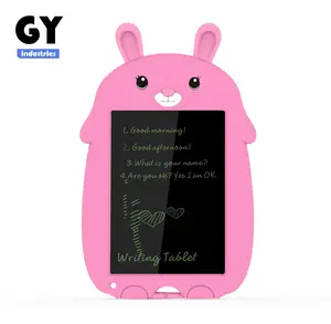 9 дюймов симпатичный кролик креативный ЖК-дисплей доска для сообщений письменный планшет картон для рисования раскраски для детей