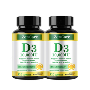 Etiqueta privada Vitaminas 10000 Iu Vitamina D3 y K2 Softgel - Product Image 1