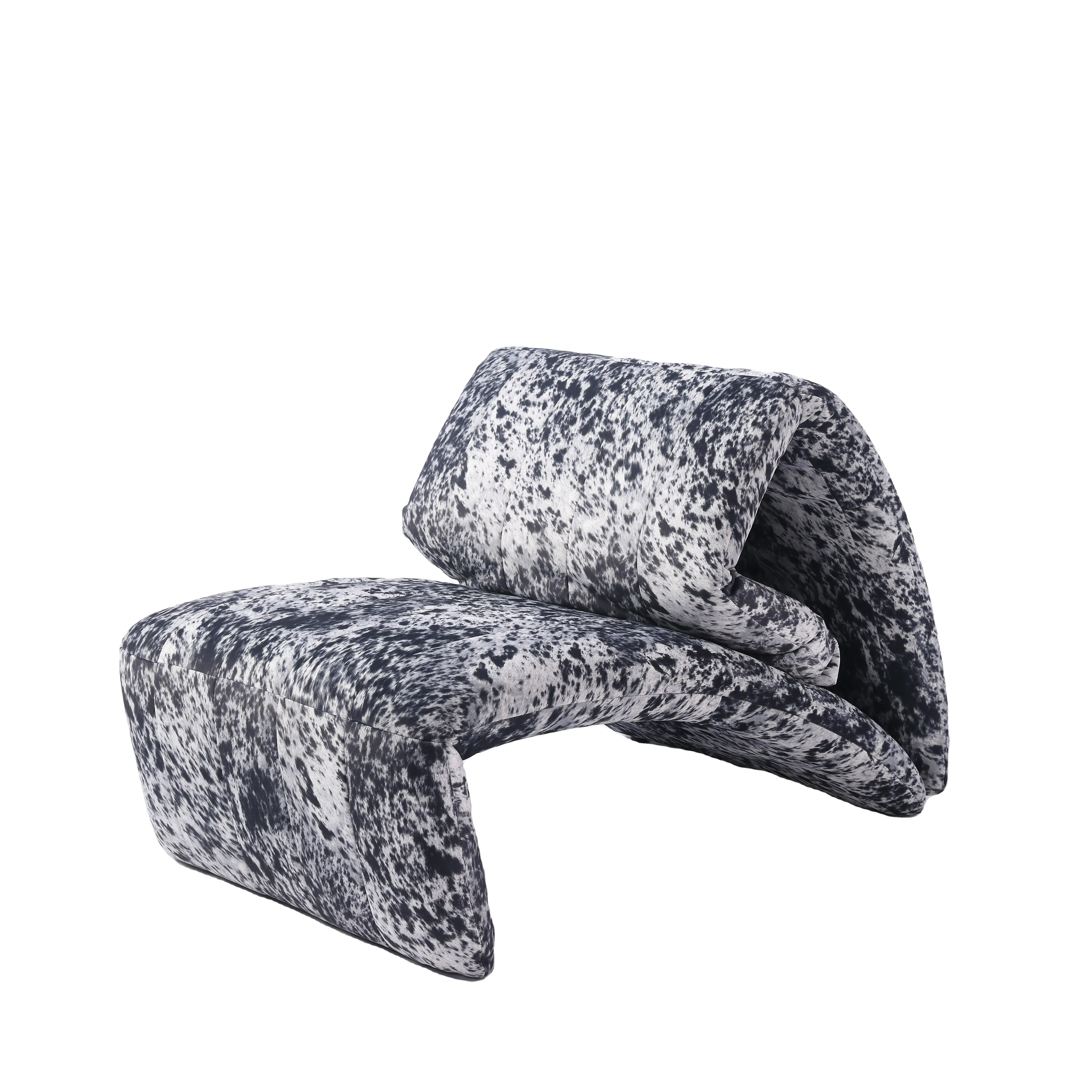 Barcelona Single Sofa Chair Creative Multi-Functional Recliner Fist Folding Modern Stylish Living Room Bedroom Outdoor Use