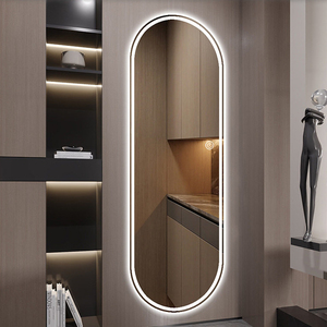 Specchio da Bagno <span class=keywords><strong>Smart</strong></span> a Parete con Interruttore Touch, Retroilluminazione e Luce LED Senza Cornice - Product Image 6