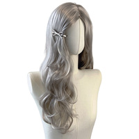 Perruque complète Meilasi pour le commerce extérieur, cheveux longs bouclés, pour femme, style européen et américain, sexy, ondulée, en fibre haute température, naturelle