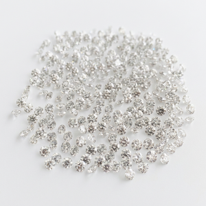 Pierres de diamant blanc cultivées en laboratoire, certifiées IGI, 2,1 mm et 3 mm, formes mélangées, cristal transparent excellent VVS1-VS2, couleur DEF/VS1, pour bijoux - Product Image 1