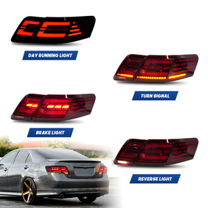 Feux arrière LED d'occasion pour Toyota Camry 07-11 XV40 Version USA DRL Séquentiels Comme-ils-sont Un <span class=keywords><strong>Film</strong></span> Manquant Stock US - Product Image 3