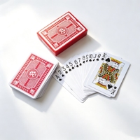 Cartes de poker imperméables personnalisées, impression personnalisée, Texas Hold'em, logo de club personnalisé, cartes de jeu de casino imperméables, cartes de poker en plastique