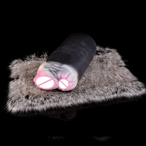 Masturbador Masculino de Peluche con Diseño de Vaca Llamativa y Realista, con Doble Canal Suave - Product Image 3