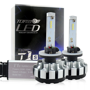 Turbo LED H4 40 watts 4000 lumens par ampoule T1S 880 881 led phare pour voiture moto camion 80w 8000lm led voiture lumière - Product Image 1