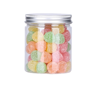 Pot en plastique de qualité alimentaire pour animaux de compagnie avec bouchon à vis, tailles de 50 ml à 500 ml en stock