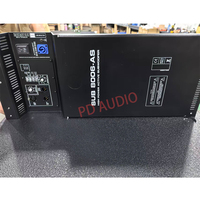 Caisson de basses actif double 18 pouces de haute qualité Sub 8006-AS, haut-parleur DJ, système audio professionnel, haut-parleur de graves