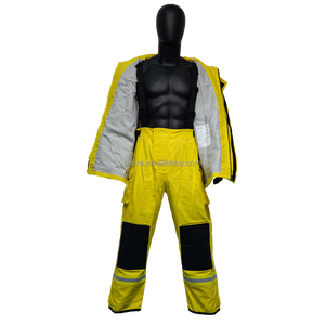 Combinaison de pompier ignifuge EN469, uniforme de pompier en matériau NOMEX Aramid, coton, équipement de sauvetage incendie - Product Image 2
