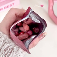 Ensemble de 10 à 12 mini rouges à lèvres mats pour mariage, longue tenue, imperméables, non-transférables, couleur naturelle, en capsule