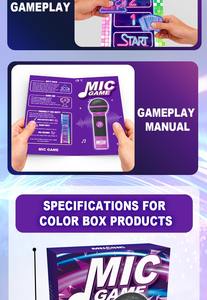 Micrófono, Juguetes Educativos, Único, Interactivo, Mal Cantante, Diversión Familiar, Juego de Fiesta, Otros Juguetes Educativos - Product Image 5