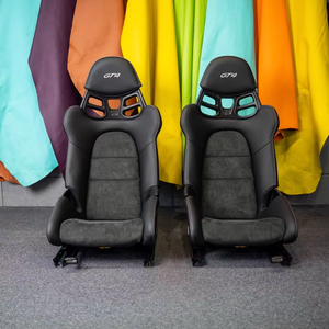 Sièges baquets sport en carbone d'origine pour 718 Cayman Boxster Taycan RS 911.2 991 992 - Product Image 1