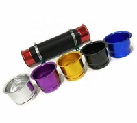 Tuyau flexible universel pour filtre à air de voiture 75mm tuyau d'admission d'air froid de moteur de voiture 1M support de connecteur de tuyau d'entrée de conduit Turbo