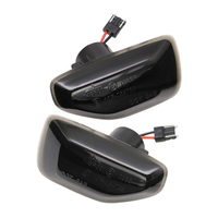 Pour Dacia Duster 2017-2022, système électrique automobile, clignotant latéral dynamique à LED avec lentille fumée pour Dacia Renault