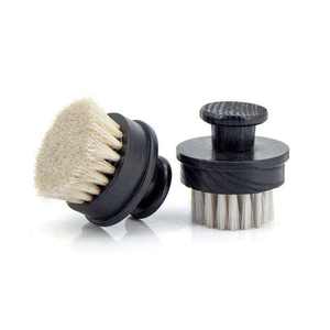 Spazzola da Bagno Rotonda Nera in Legno Carbonizzato di Alta Qualità, Spazzola Manuale per Esfoliazione a Secco della <span class=keywords><strong>Pelle</strong></span>, in Vendita - Product Image 5
