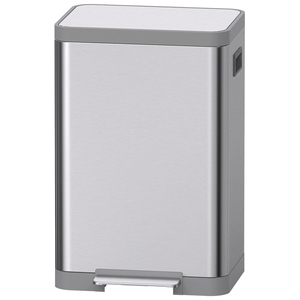 자바 브랜드 YUEYA 시리즈 8 갤런 스테인레스 스틸 쓰레기통 냄새 필터 30 리터 오픈 탑 쓰레기통 주방 프레스 타입 빈 - Product Image 3