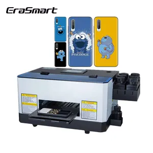 Erasmart L800 Head Digital Mini Impresora Uv Máquina de impresión de caja de teléfono portátil Impresora Uv A5