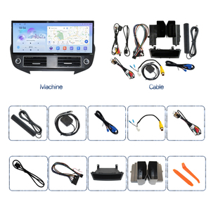 เครื่องเล่นมัลติมีเดีย256GB Android CAR RADIO 16นิ้ว DSP สำหรับ Hyundai Santa Fe IX45 2012-2017 | ระบบนำทาง GPS ในตัว Android <span class=keywords><strong>Auto</strong></span> - Product Image 4