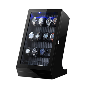 Bobinadora de reloj automática para 12 + 4 relojes, caja de bobinado automático con LED, China, venta al por mayor - Product Image 1