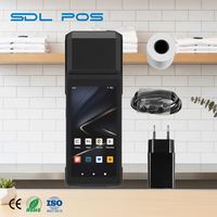 Máquina de Punto de Venta con 2Gb de RAM, Posicionamiento A-GPS, Impresora de Recibos Portátil, Pantalla HD Clara, Sdlpos