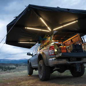 Accesorios para campistas, <span class=keywords><strong>remolque</strong></span> de camión 4x4, <span class=keywords><strong>toldo</strong></span> independiente para automovil 720, <span class=keywords><strong>toldo</strong></span> de apertura rápida Foxwing, <span class=keywords><strong>toldo</strong></span> lateral de coche de 270 grados - Product Image 1