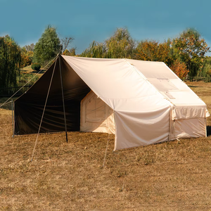 Carpa Inflable Familiar para Acampar, Impermeable y Resistente al Viento, con Ventanas de Malla, Fácil de Instalar, Portátil, de Tela Oxford, para el Verano, Libre de Insectos - Product Image 2
