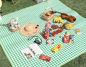 Logo Custom Picnic <b>Mat</b> <b>Large</b> Thick Roll up Padded Outside Foldable Waterproof Picnic Blanket for Outdoor Beach <b>Mat</b> - Product Image 4