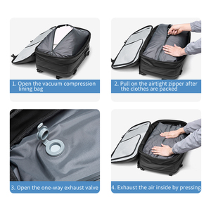 Bagage à main fourre-tout <span class=keywords><strong>sac</strong></span> à <span class=keywords><strong>dos</strong></span> sous vide extensible <span class=keywords><strong>sac</strong></span> à <span class=keywords><strong>dos</strong></span> pour ordinateur portable système de compression sous vide <span class=keywords><strong>sac</strong></span> à <span class=keywords><strong>dos</strong></span> pour <span class=keywords><strong>femme</strong></span> Airbag - Product Image 5