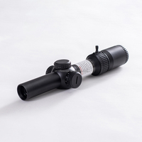 Bravo Optics Hunting Lunette de visée compacte 1-8x24 SFP Center Red Dot Illuminated Sight Tactical Hunting LPVO Scope