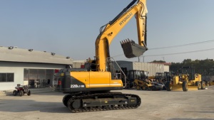 รถตักฮุนได220-9s แบบเกาหลีของแท้รถตักตีนตะขาบรถขุด220-9มือสองสำหรับขายเครื่องยนต์มอเตอร์หลัก - Product Image 2