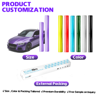 Film de protection de peinture PPF auto-cicatrisant, Vinyle de covering automobile coloré en rouleaux pour carrosserie complète, Film protecteur décoratif pour véhicules