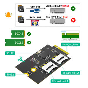 TISHRIC <span class=keywords><strong>M</strong></span>. 2 キー B からデュアル TF カード アダプター カード - Product Image 3