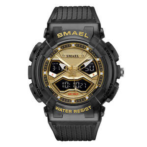 <span class=keywords><strong>Montre</strong></span> de sport pour <span class=keywords><strong>homme</strong></span> SMAEL 8073, <span class=keywords><strong>montre</strong></span> résistante, lumineuse, multifonctionnelle, <span class=keywords><strong>montre</strong></span>-bracelet à double affichage, <span class=keywords><strong>montre</strong></span> numérique à quartz - Product Image 1