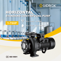 Pompe centrifuge horizontale monobloc en fonte série PST avec moteur rond pour système d'alimentation en eau industrielle