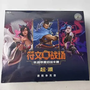 Ensemble de cartes à collectionner officielles de League of Legends 2025, collection Yasuo <span class=keywords><strong>Lee</strong></span> <span class=keywords><strong>Sin</strong></span> & Jinx, authentique et originale - Product Image 1